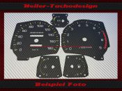 Speedometer Discs for Toyota MR2 180 Kmh Typ SW20