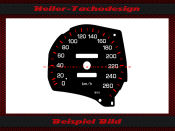 Speedometer Disc for Toyota MR2 260 Kmh Typ SW20