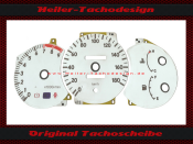 Speedometer Disc for Toyota Celica T20 180 Kmh