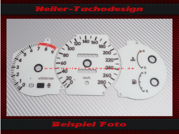 Speedometer Disc for Toyota Celica T20 280 Kmh