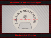 Tachoscheibe Triumph Boneville Bobber Modell 2017 130 Mph...
