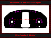 Speedometer Disc for Mercedes Sprinter W906 Diesel 120 Mph to 180 Kmh - 1