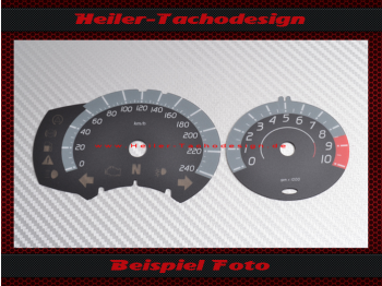 Speedometer Discs for BMW F800 R Model 2018 150 Mph zu 240 Kmh 10000 RPM