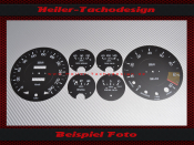 Set Speedometer Discs Set Ferrari 365 GTB4 1972