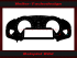 Speedometer dial for BMW X3 F25 model 2019 160 Mph to 260 Kmh 7500 UPM