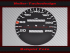 Speedometer Disc for Porsche 968 1989 260 Kmh