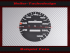 Speedometer Disc for Porsche 968 Scale extended to 300 Kmh