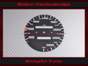 Speedometer Disc for Porsche 968 1989 Scale extended to...