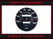Tachoscheibe für Porsche 968 ab 1985 bis 1990 160...