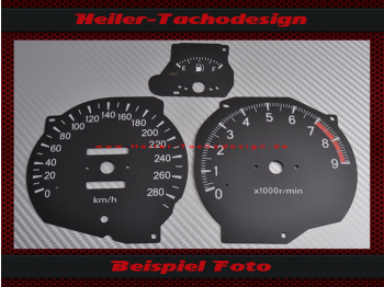 Speedometer Disc for Mitsubishi 3000 GT 280 Kmh