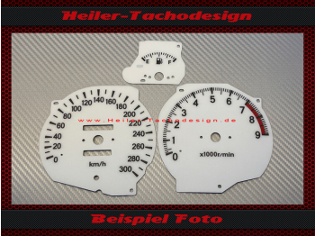 Speedometer Disc for Mitsubishi 3000 GT 300 Kmh