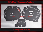 Speedometer Disc for Mitsubishi 3000 GT 320 Kmh