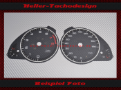 Tachoscheiben für Audi A5 8T 8F Benzin