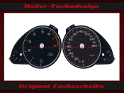 Tachoscheiben für Audi A5 8T 8F Benzin
