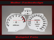 Speedometer Disc for Mitsubishi 3000 GT 320 Kmh