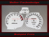 Tachoscheibe für Mitsubishi 3000 GT 320 Kmh