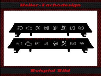 Symbolleiste Speedometer Discs for Audi RS7 Model 2014 to 2018