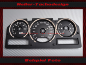 Speedometer Sticker for Rolls Royce Phantom VII 2003 to 2017 160 Mph to 260 Kmh