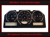 Speedometer Sticker for Rolls Royce Phantom VII 2003 to 2017 160 Mph to 260 Kmh