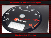 Speedometer Disc for Audi A4 B6 B7 180 Mph to 280 Kmh RS4 Design