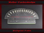 Tachoglas für Ford Thunderbird 1955 bis 1956 150 Mph zu 240 Kmh