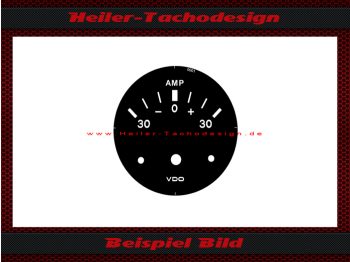 Amperemeter Scheibe für VDO 30 0 30 54 mm