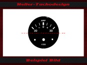 Amperemeter Disc for VDO 30 0 30 54 mm