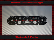 Additional instrument boost pressure indicator turbo oil...