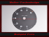 Tachometer dial for Porsche 911 964 993 without on-board computer 8000 rpm 5 oclock position red area from 7400 rpm