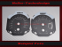 Speedometer Discs for Ford Mustang 2018 Mph to Kmh Tachometer from 7000 to 8000 RPM