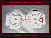 Tachoscheibe Ford Mustang 300 Kmh DZM Bereich von 7,0 -...
