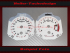 Speedometer Discs for Ford Mustang 2018 300 Kmh Tachometer from 7000 to 8000 RPM