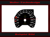 Tachoscheibe für Mercedes Benz W202 C Klasse 260 Kmh
