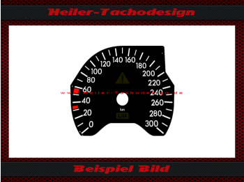Tachoscheibe für Mercedes Benz W202 C Klasse 300 Kmh