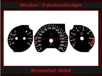 Tachoscheiben für Mercedes W208 W210 E Klasse E55 AMG 1998 300 Kmh