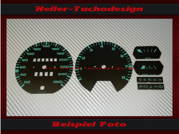 Set Speedometer Discs for VW Golf 2 GTI 16V Scirocco 2 GTX 16V Jetta 2 1986