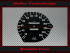 Speedometer Disc for Mercedes W107 R107 450 SL 1979 mechanical Speedometer 160 Mph to 260 Kmh