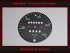 Speedometer Disc for Porsche 911 250 Kmh 6 Cutoute