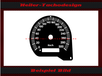only Speedometer Disc for Jaguar XJS 1991 bis1996 Modified auf 300 Kmh