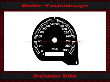 Speedometer Disc for Jaguar XJS 1991 to1996 Modified to 300 Kmh