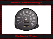 Speedometer Sticker for Ford Mercury Park Lane 1965 120 Mph to 200 Kmh