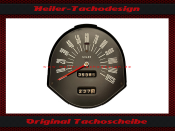 Speedometer Sticker for Ford Mercury Park Lane 1965 120 Mph to 200 Kmh