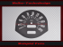 Speedometer Sticker for Ford Mercury Park Lane 1965 120 Mph to 200 Kmh
