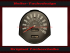 Speedometer Sticker for Ford Mercury Park Lane 1965 120 Mph to 200 Kmh
