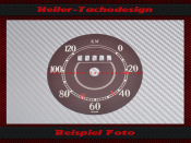 Speedometer Disc for Dial Vw BrezelBeetle Brezel Beetle
