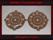 Speedometer Disc for Dial Vw BrezelBeetle Brezel Beetle
