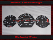 Speedometer Discs for Mercedes W201 190E 260 Kmh 9000 RPM...