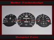 Speedometer Discs for Mercedes W124 AMG E Class 260 Kmh -...