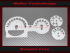 Speedometer Disc for Smart Roadster Coupe 2004 200 Kmh