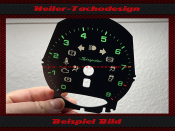 Tachoscheiben für Porsche Boxster 981 Cayman 718 Spyder 300 Kmh 9000 UPM